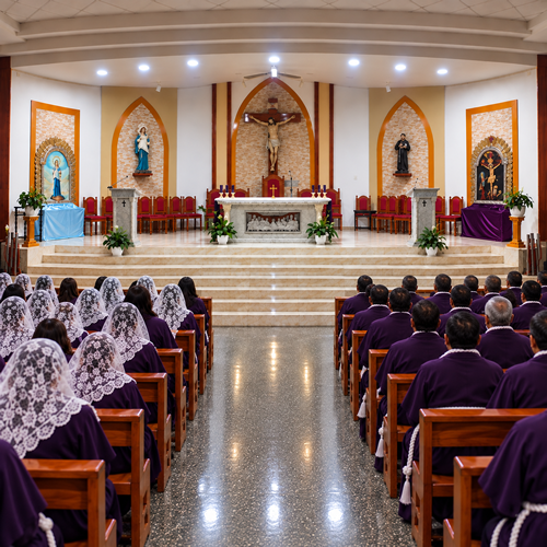 ENTRONIZACIÓN DEL SEÑOR DE LOS MILAGROS DE SALAMANCA Y NUESTRA SEÑORA DE LA ESPERANZA