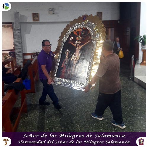 Imagen llevada al Altar