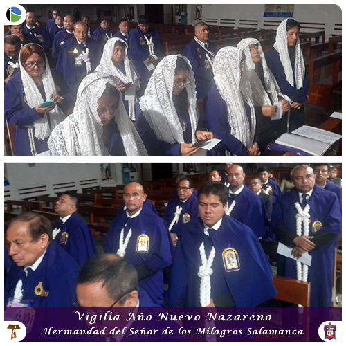 Nuestra Hermandad celebró el AÑO NUEVO NAZARENO que da inicio a las actividades